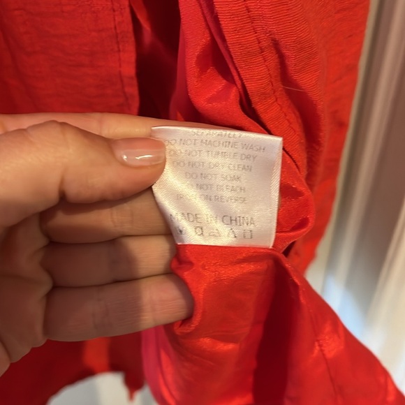 Seven Wonders Red Dress - Picture 4 of 8